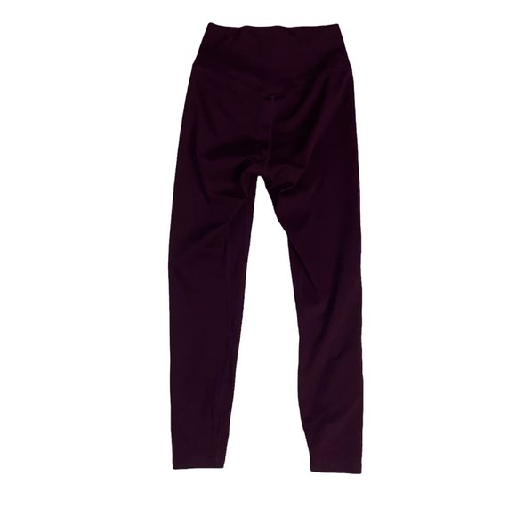 P'Tula Midnight Plum Buttery Soft Leggings EUC - Picture 1 of 6